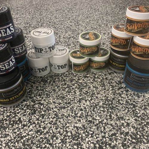 A styling hair wax
